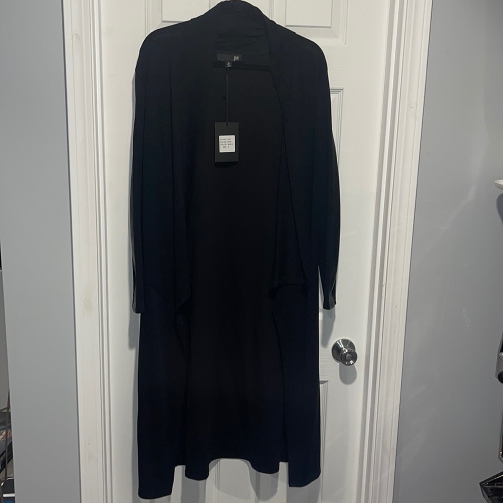 Long Black Cardigan